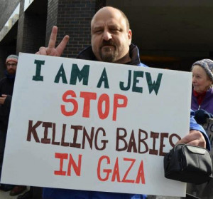 am a jew stop killing babies in Gaza