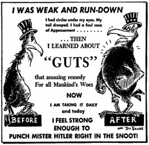 Dr. Seuss on Appeasement