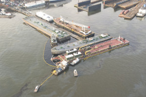... Oil Spill in Kill Van Kull OSG Tanker Spills Fuel Oil Into Lower