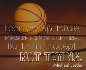 Basketball Quote from Michael Jordan