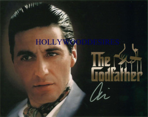 Al Pacino The Godfather Autographed Photo Signed