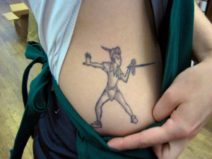 Peter Pan Tattoos – Designs and Ideas