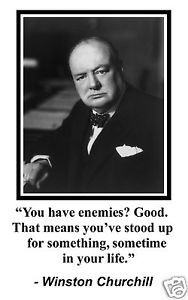Winston-Churchill-enemies-Famous-Quote-11-x-17-Poster-Photo-ms1