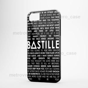 bastille Lyrics Quotes IPhone 4 4S 5 5s 5c Samsung Galaxy s3 s4 s5 ...