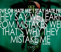 dope, lil wayne, mind ya business, quote, rapper, sexy, tat, tatted up ...