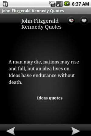 View bigger - John Fitzgerald Kennedy Quotes for Android screenshot