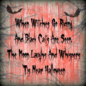 Halloween Quote, Digital Art Print, Home Decor, Ready to Frame, Spooky ...