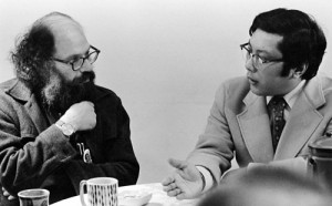 Chogyam Trungpa with Allen Ginsberg