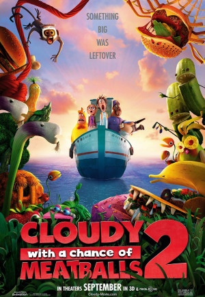 Trailer and Poster of Cloudy With a Chance of Meatballs 2