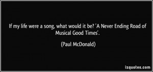More Paul McDonald Quotes