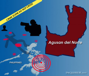 ... Thursday inside a school in Agusan del Norte, police said on Friday