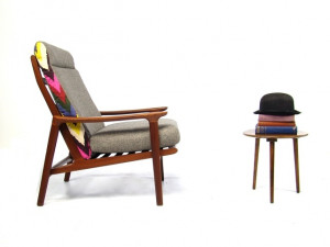 Mid Century 1960's Armchair by Guy Rogers. Vintage Retro Design.