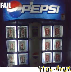 So, where can i find Pepsi? In the Coca-cola's fridge dude ^^