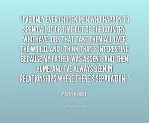 Patsy Kensit Quotes