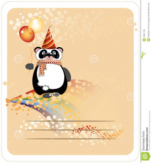 Happy Birthday Panda Bear...