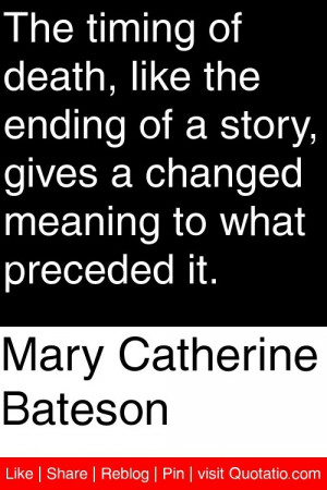 ... gives a changed meaning to what preceded it # quotations # quotes