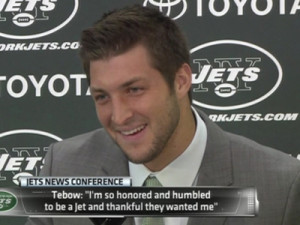 Tim Tebow Quotes An ominous quote about tim