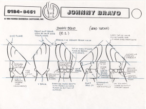Johnny Bravo Head Turn