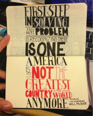 ... greatest country in the world anymore.