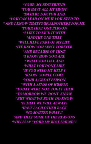Best Friend Poems - best-friend-poems
