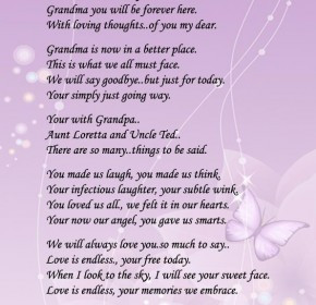 quotes about death of a grandmother
