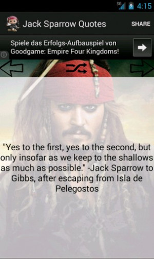Jack Sparrow Quotes Screenshot 1