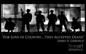 President Garfield Quote Digital Art