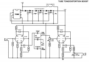 Tube Guitar Pedal Schematic