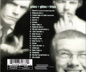 Album 48 is The Brondesbury Tapes by Giles Giles amp Fripp from 1968