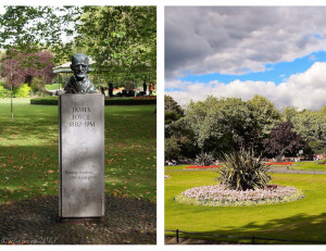 In St. Stephen's Green is a bust honouring Joyce.
