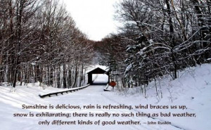 Only Different Kinds Of Good Weather