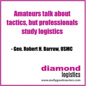 diamond quote from Gen Robert H BArrow, USMC