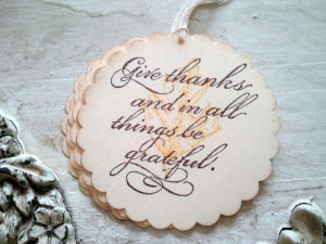 Give Thanks Fall Gift Tags, Fall Wish Tree, Fall Quote, Thanksgiving ...