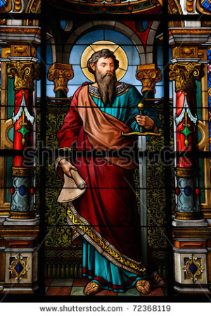stock-photo-saint-paul-the-apostle-stained-glass-window-in-the-german ...