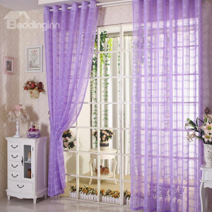 Light Purple Sheer Curtains