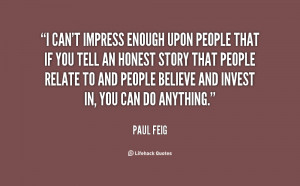 Impressing People Quotes