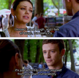 ... Shares Her Vulnerable Emotions In Friends With Benefits Picture Quote