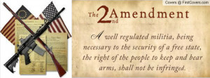 My 2nd Amendment FB Cover Profile Facebook Covers