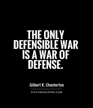 Gilbert K Chesterton Quotes War Quotes Defense Quotes