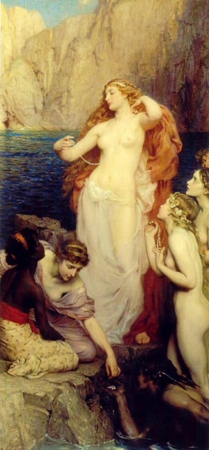 Aphrodite Greek Goddess Of Love And Beauty Symbol picture