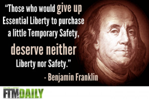 Ben Franklin On Big Government