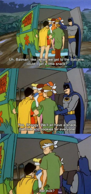 Scooby-Doo and Batman