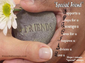 True friends are always together in spirit”