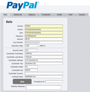 -in allows you to securely and easily automate credit card processing ...