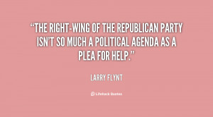 The right-wing of the Republican party isn't so much a political ...