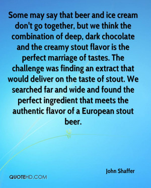 Some may say that beer and ice cream don't go together, but we think ...