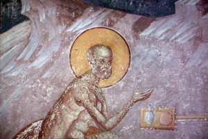 The Holy Prophet Job on the dung-hill ( http://www.srpskoblago.org ...