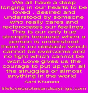 Longing for love quotes