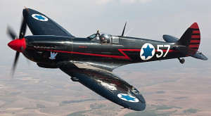 Ezer Weizman's Black Spitfire.***Finished***