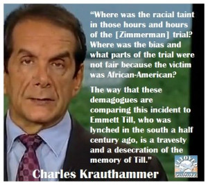 Charles Krauthammer #ZimmermanTrial #racecard